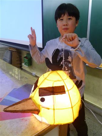 放大圖：12/16恭喜花燈交件完成!