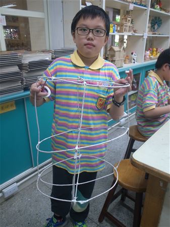 放大圖：午休有找莊老師加工補強結構!(下次再補拍)