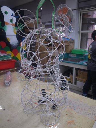 放大圖：協助50214裝燈