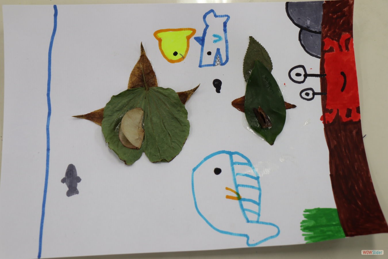 拼貼大自然作品-黃雋惟